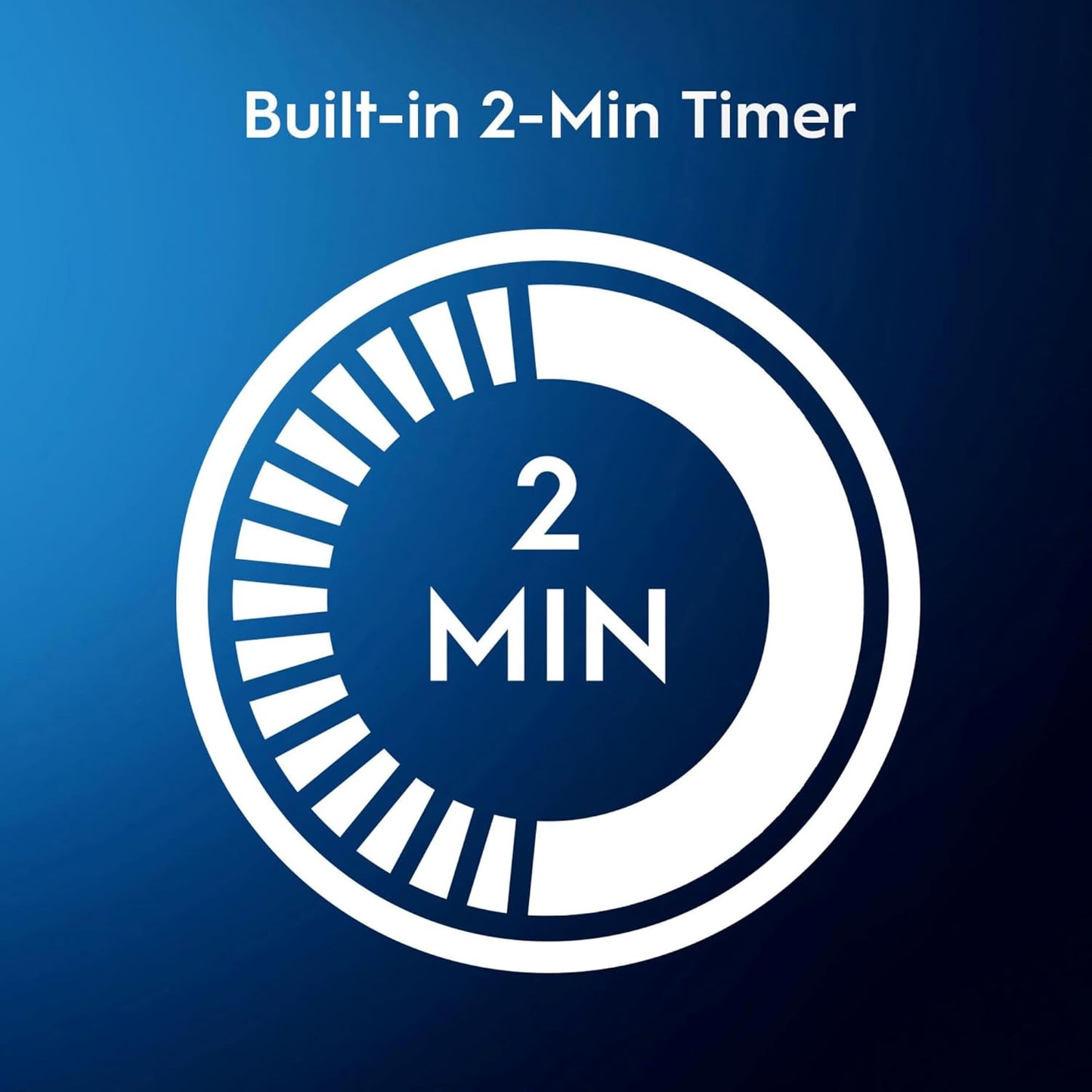 Oral-B Vitality 300 Rechargeable Toothbrush with CrossAction Brush Head, 3 Cleaning Modes & 2 Minutes Built-in Timer D103.413.3 Lilac