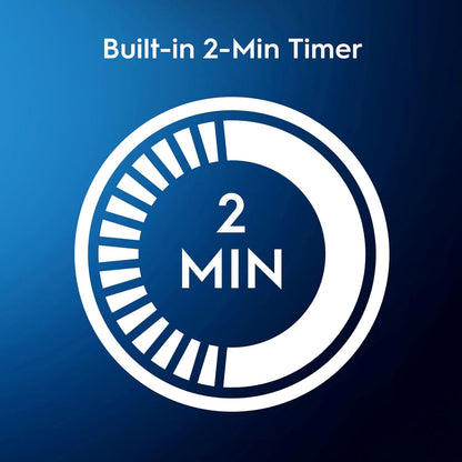 Oral-B Vitality 300 Rechargeable Toothbrush with CrossAction Brush Head, 3 Cleaning Modes & 2 Minutes Built-in Timer D103.413.3 Lilac