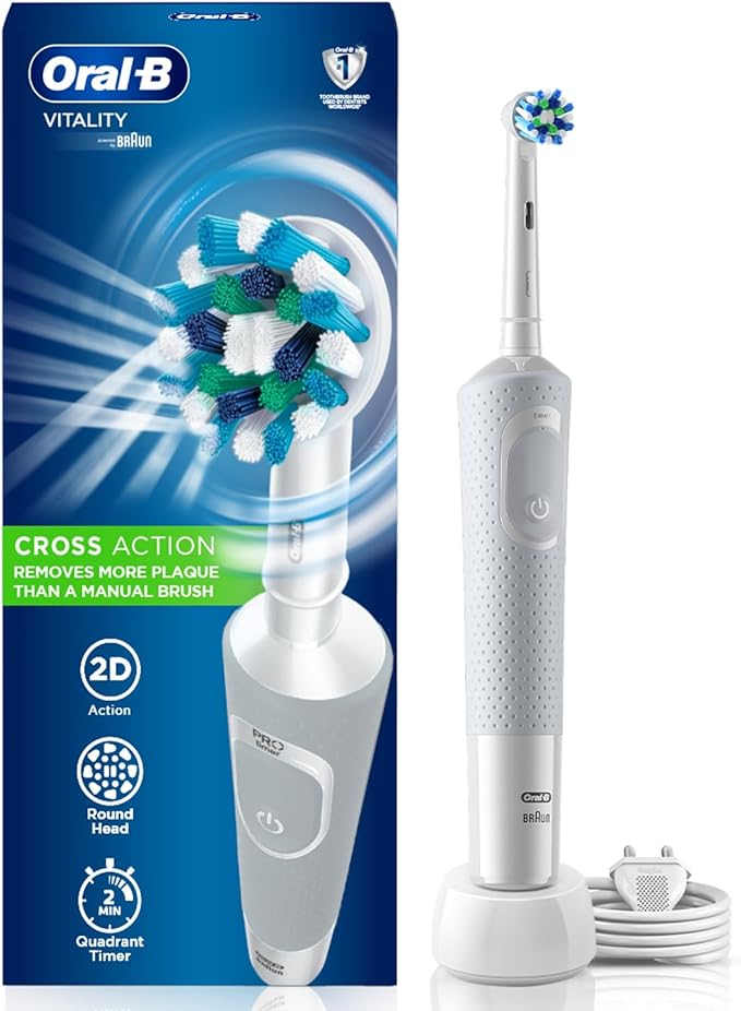 Oral-B Vitality Protect X Clean Electric Toothbrush, White
