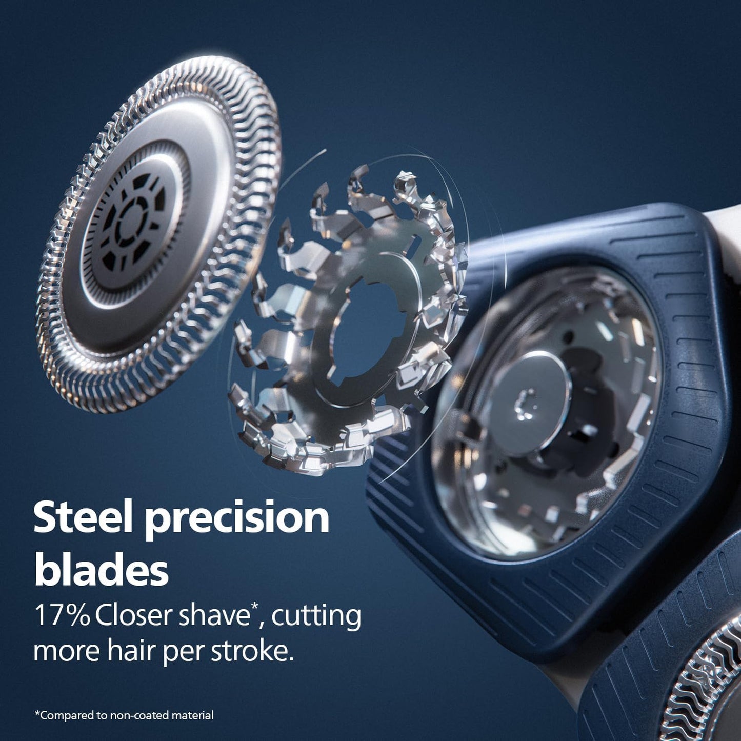 Philips Shaver Series 7000 - Wet & Dry Mens Electric Shaver with SkinIQ Technology, Pop-up Trimmer, Charging Stand, Travel Case and Cleaning Brush (Model S7887/35)