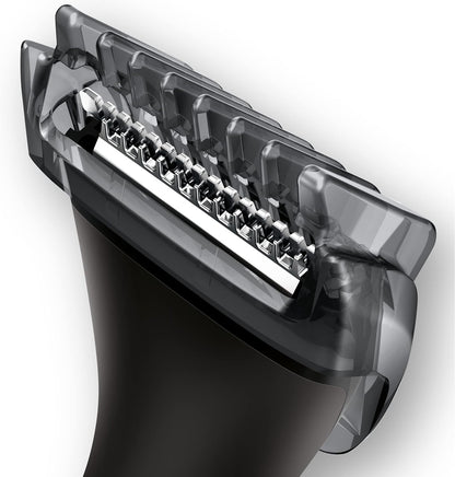 Philips Multigroom Series 1000 Ultra Precise Beard Styler, DualCut Precision Trimmer, Detail Shaver Attachment, Fully Washable, AA Battery, 3 Precision Combs – MG1100/16