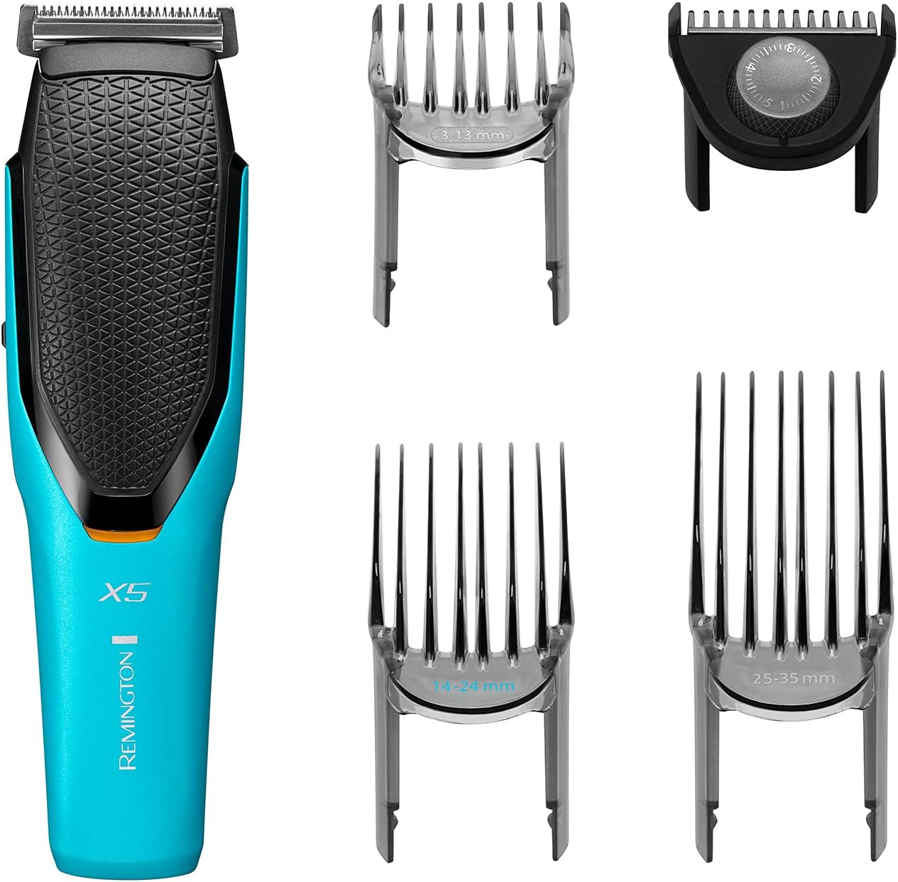 Remington X5 Power-X Hair Clippers - Cordless with Japanese Steel Blades and Micro Fade Comb; Choose from 50 length Settings HC5000