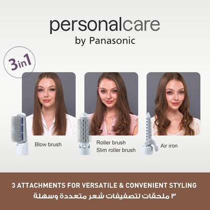 Panasonic Eh-Ka31 Hair Styler Blow Brush 3 Attachments