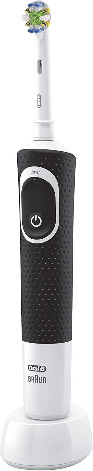 Oral-B Vitality FlossAction Electric Toothbrush with Replacement Brush Head, Black