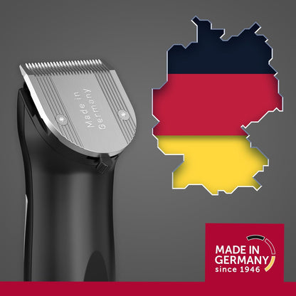 Moser ChromStyle Professional Cordless Hair Clipper (Made in Germany) | 90 Min Operation and 60min Quick Charge | Adjustable Cutting Length | Quick Change Blade (1871-0181)