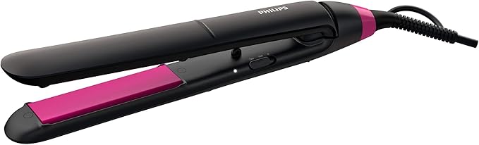 Philips StraightCare Essential ThermoProtect straightener. 2 temperature settings. Temperature range up to 220°C. 3 pin, BHS375/03.