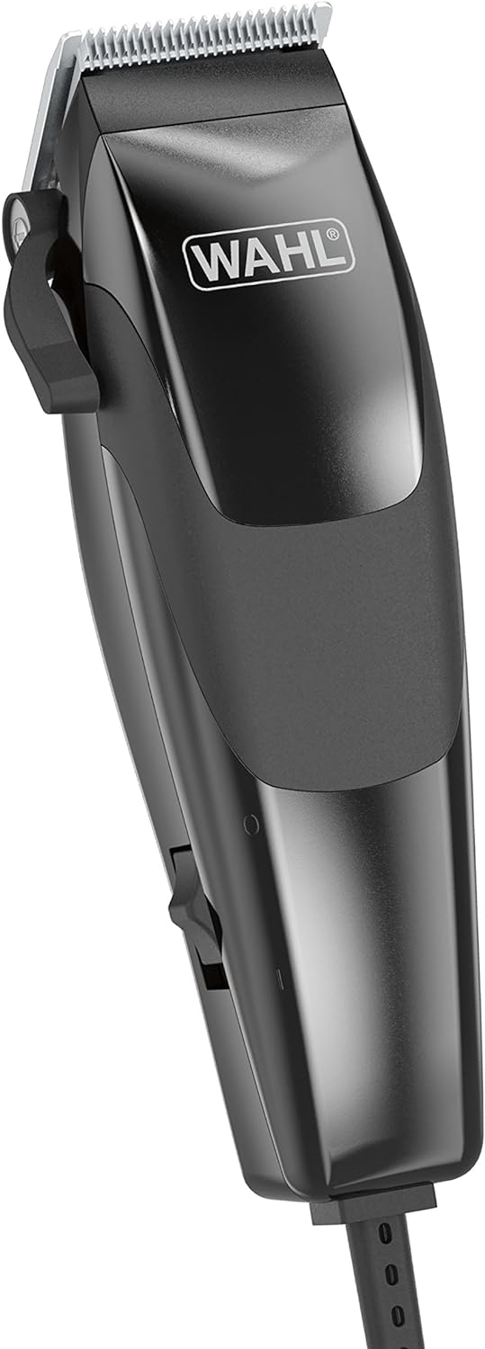WAHL Sure Cut Clipper Kit, Self-Sharpening Blades, Adjustable Taper Level, corded electric hair clipper, Rechargeable Clipper for men, 8 Guide Combs, Mini trimmer perfect on the go, 79449-200