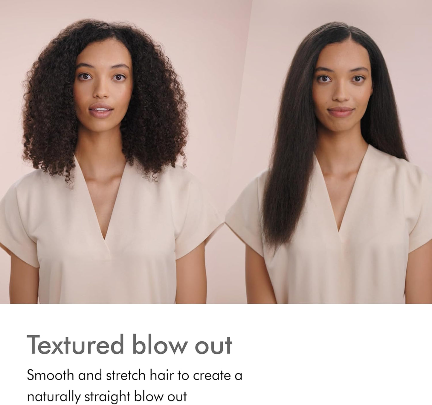 Dyson Airstrait™ HT01 Hair Straightener – Wet to Dry Styling Without Heat Damage | Strawberry Bronze & Blush Pink | For All Hair Types | LCD Display & Auto-Pause Feature