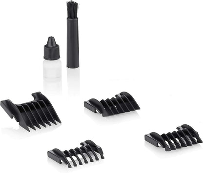 Moser Genio Pro Cordless Hair Clipper for Men (Made in Germany) | Magic Blade with 0.7-3mm Length Adjustment | 75 Min Run Time per Battery | LED Battery Indicator (1874-0150)