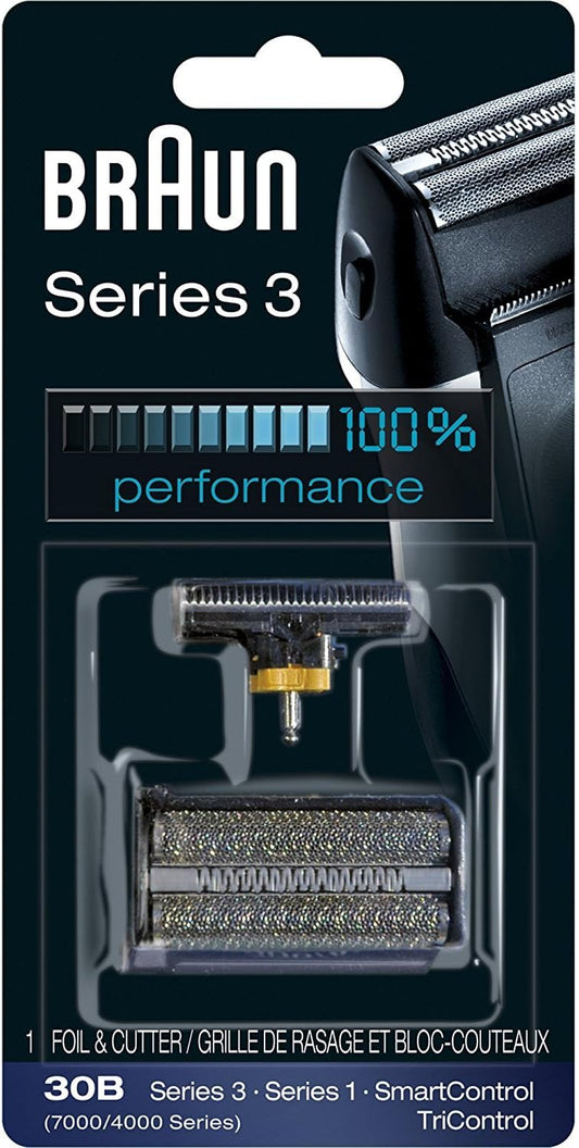 Braun 30B, 7000FC Syncro series screen foil and cutter blade.
