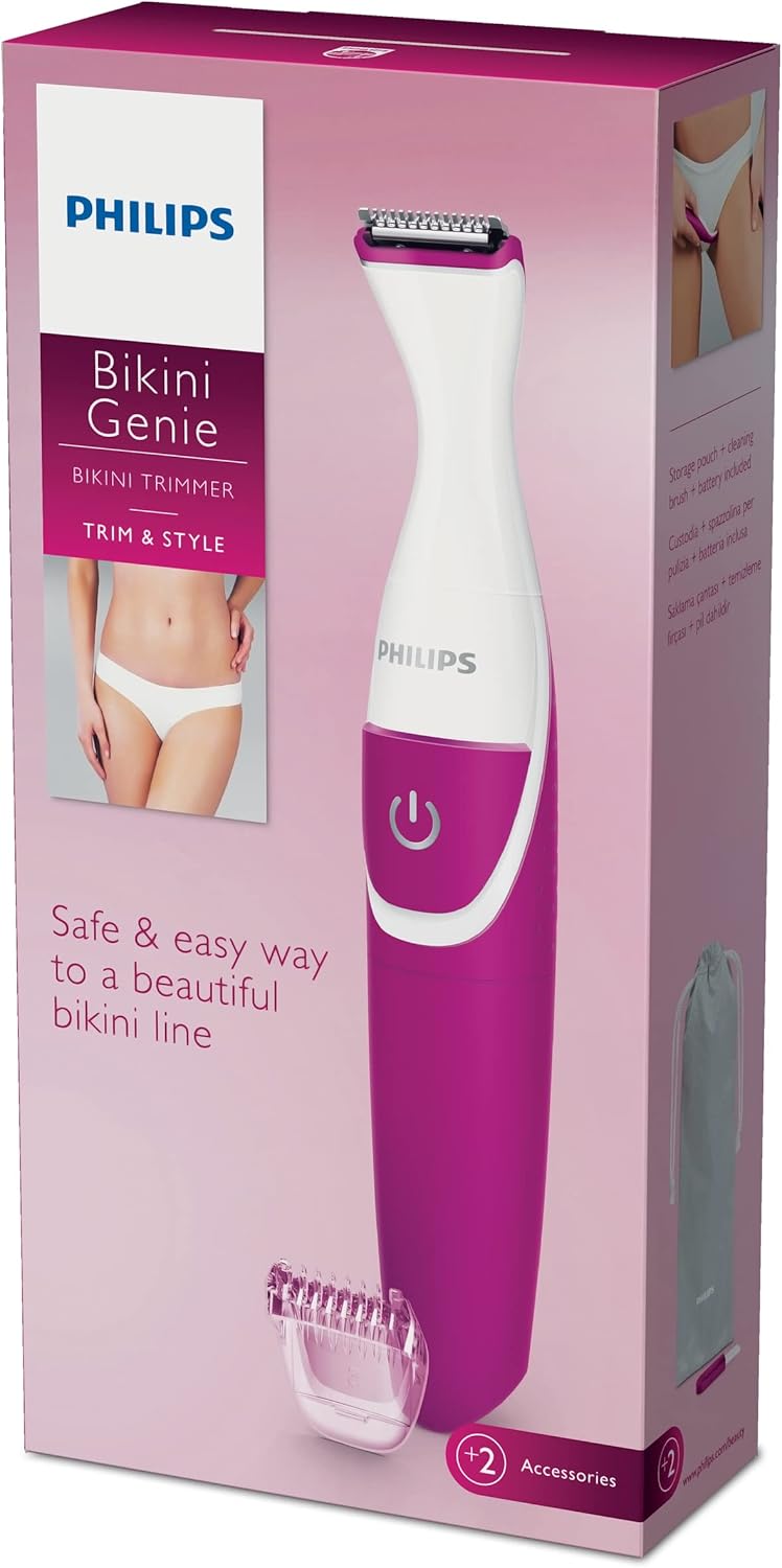 PHILIPS Women's Cordless Trimmer (BRT381/15)