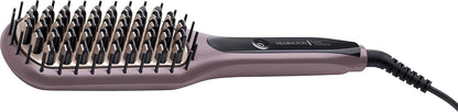 Remington Keratin Radiance Sleek And Smooth Heated Brush RECB 7401, Brown