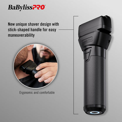 BaBylissPRO FXONE BLACKFX All Metal Double Foil Shaver