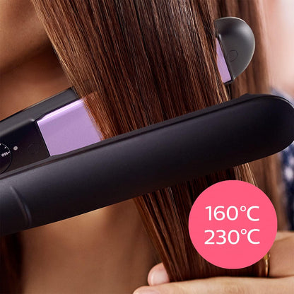 Philips Hair Care BHS377/00 Ceramic Essential Care Hair Care Plate with Keratin, Temperature 180 ° to 220 °