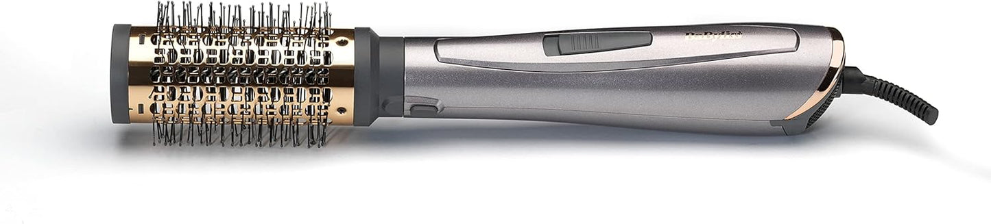 BaByliss Hair Styler 1000, 1000W Power with Adjustable Heat Settings, Tourmaline Ceramic Technology with Compact, Salon-quality Results & User-friendly Operation, AS136SDE (Purple)