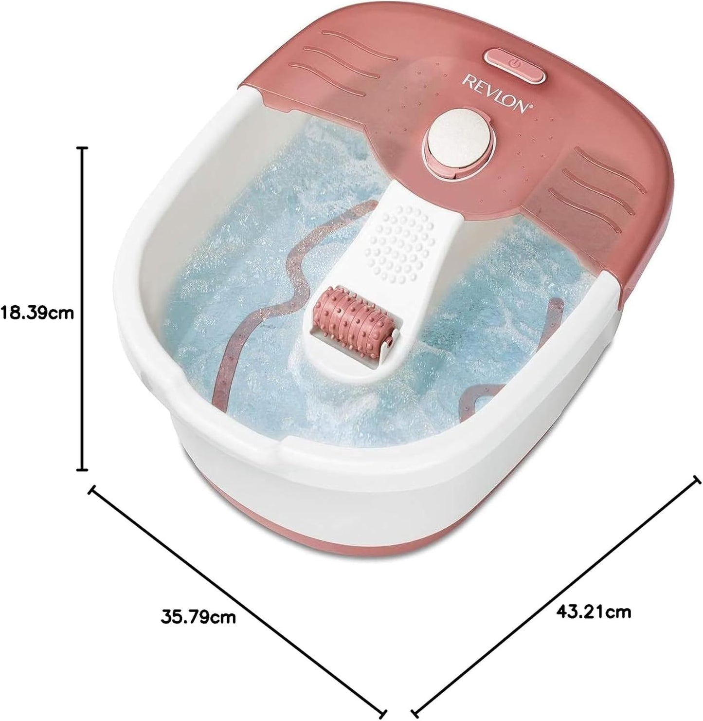 Revlon 9x1 Pediprep Spa Pedicure, Waterproof Control, Bubbling Massage, Perfect Tool For Salon & Personal Use
