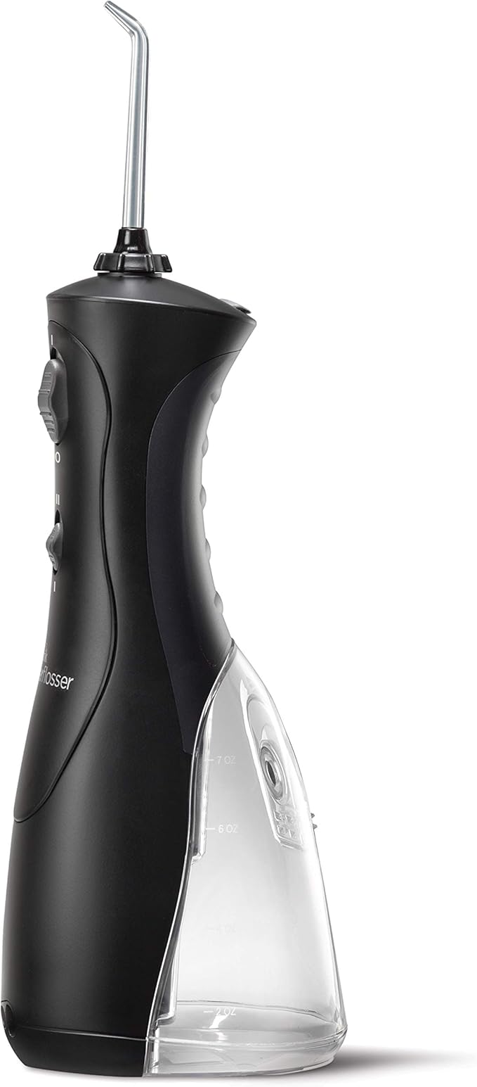 Waterpik Cordless Plus Water Flosser, Wp-462Me, Black