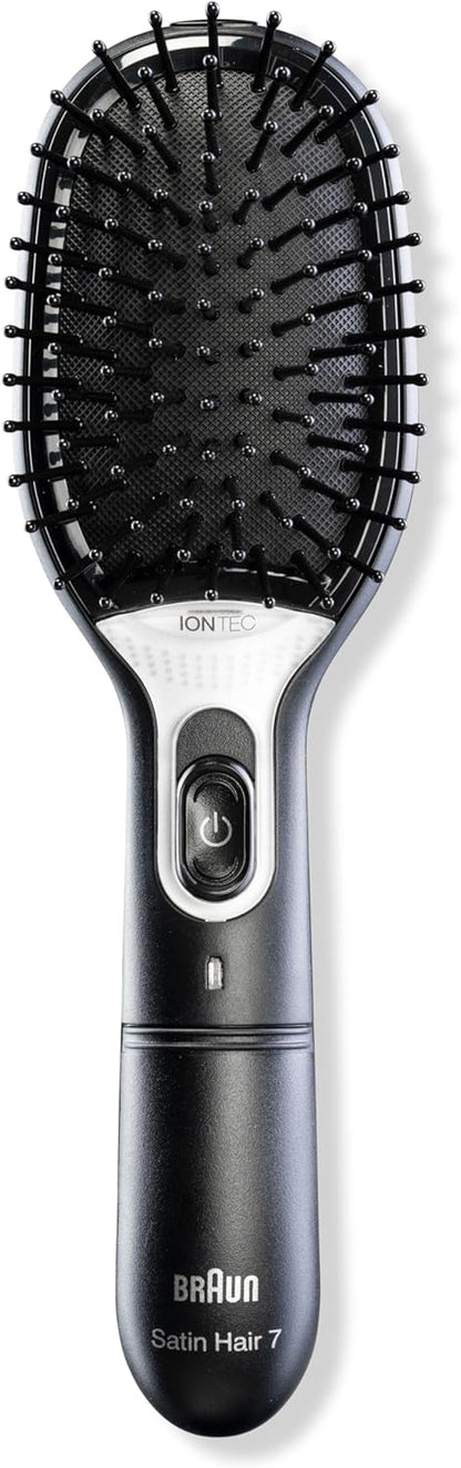 Braun Satin 7 Hair Styler Comb Brush, Black, BR710