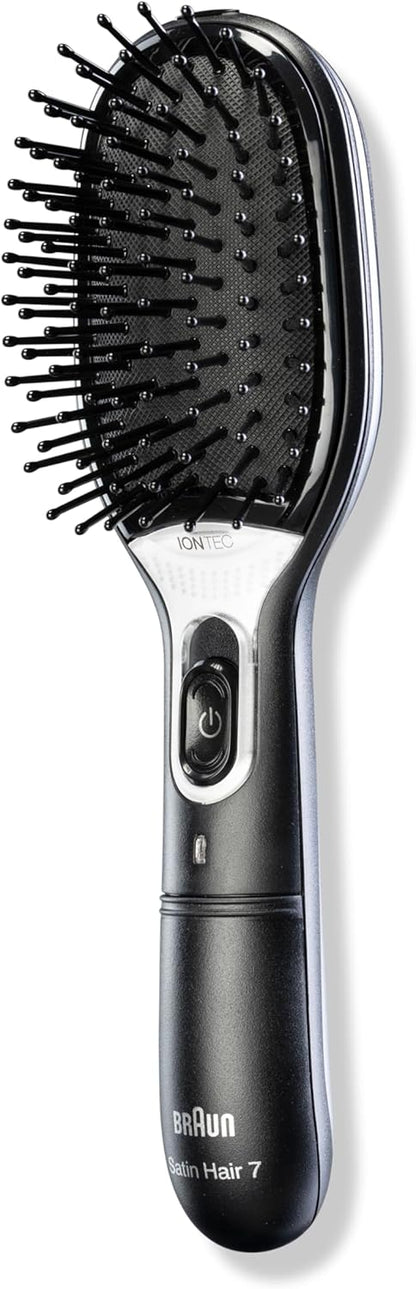 Braun Satin 7 Hair Styler Comb Brush, Black, BR710