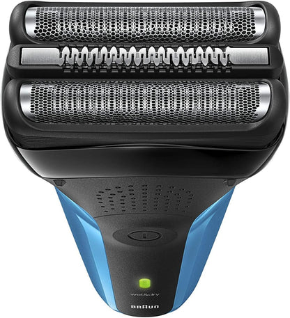 Braun Series 3 Combi 31s Foil And Cutter Replacement Pack, with SmartFoil Technology Captures Hair Growing In All Directions, and Get Back 100% of Your Shaver's Performance, Silver Finish