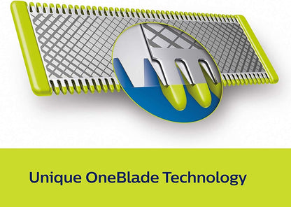 Philips QP210/50 Black Green Stainless Steel Replacement Blade