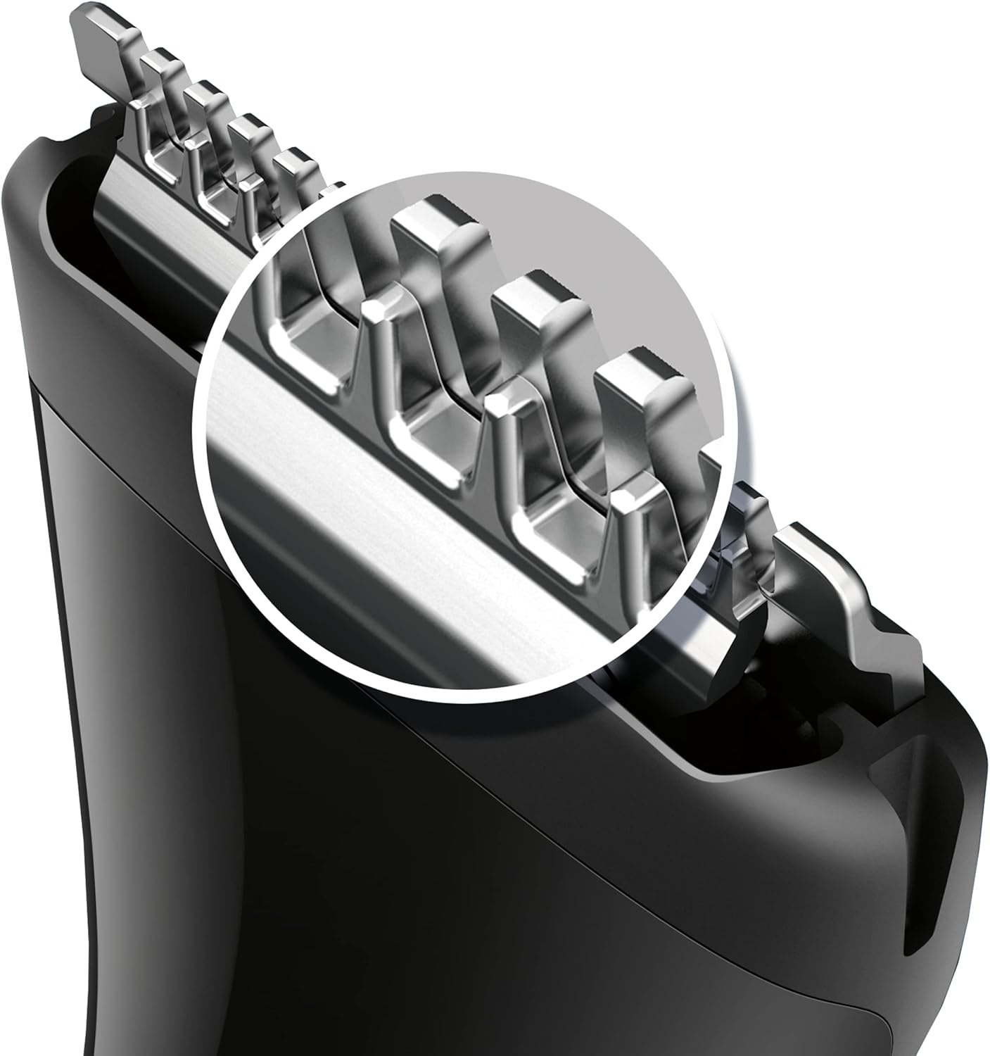 Philips Multigroom Series 1000 Ultra Precise Beard Styler, DualCut Precision Trimmer, Detail Shaver Attachment, Fully Washable, AA Battery, 3 Precision Combs – MG1100/16