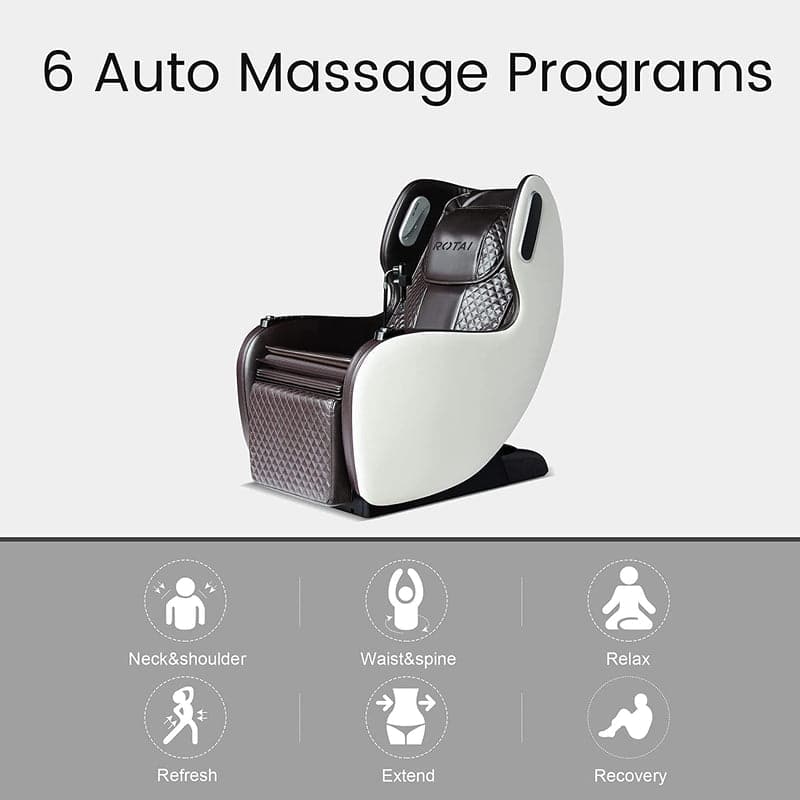 Rotai Smart Recliner Massage Chair – Intelligent Full Body Relaxation with L-Track & Auto Body Scan