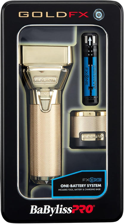 BaBylissPRO FXONE GOLDFX All Metal Double Foil Shaver