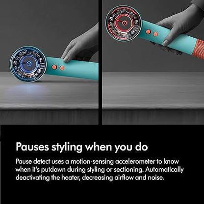 Dyson Supersonic NuralTM Hair Dryer, HD16 Ceramic Patina/Topaz, Hair Care, Intelligent Heat Control, Plastic, Drying & Styling