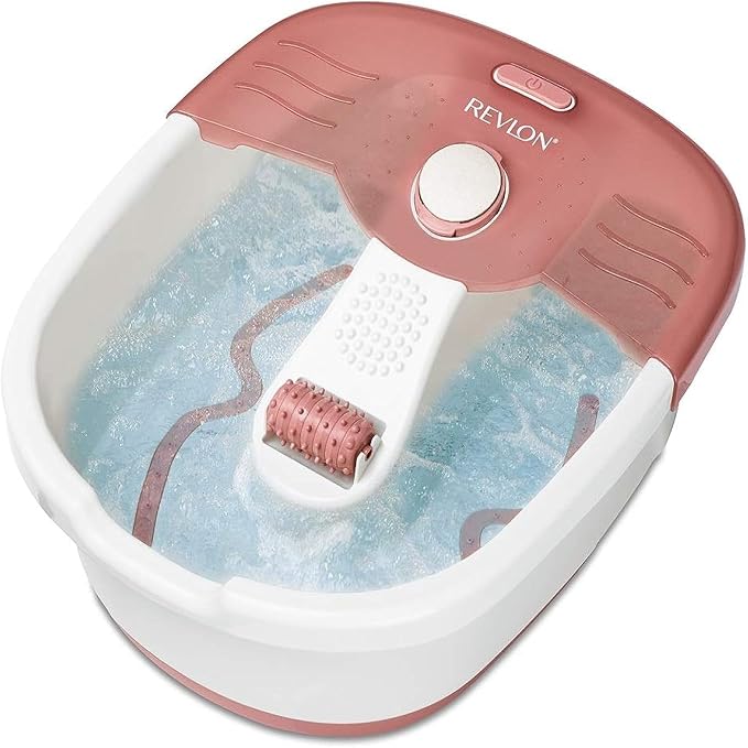 Revlon 9x1 Pediprep Spa Pedicure, Waterproof Control, Bubbling Massage, Perfect Tool For Salon & Personal Use