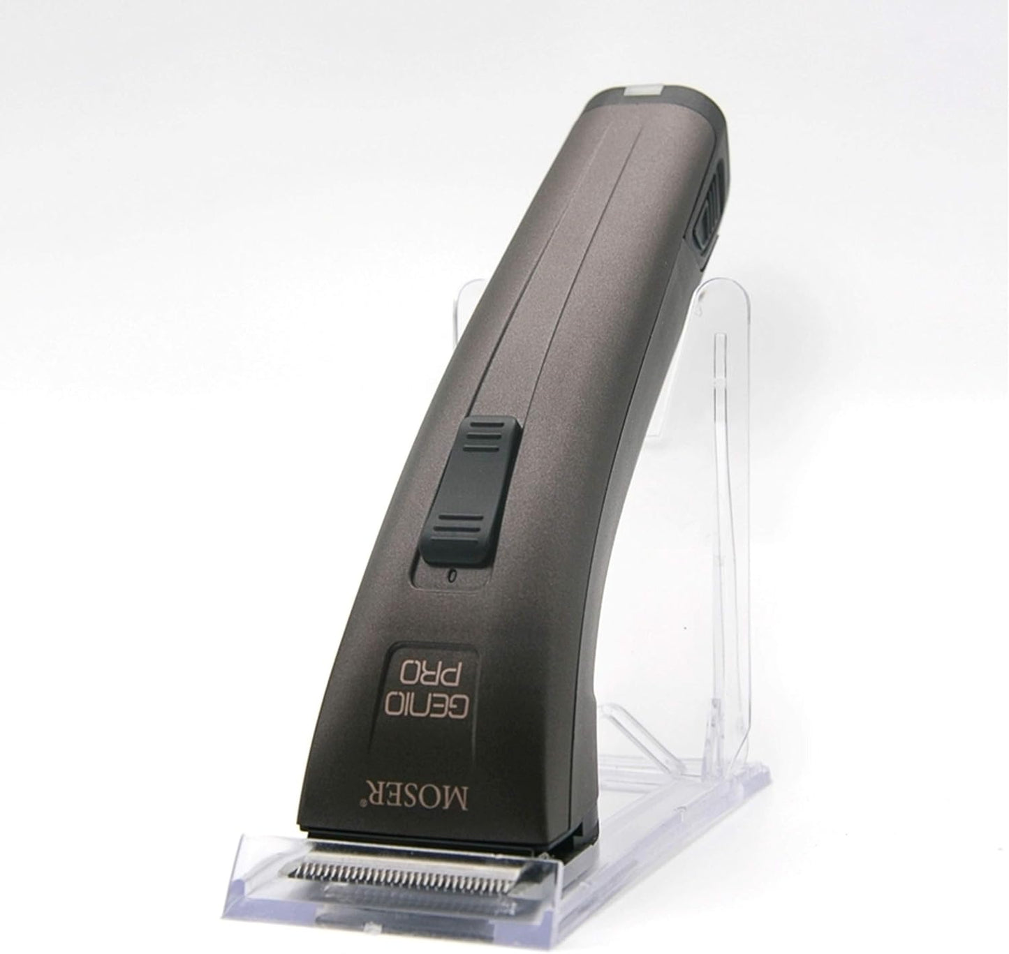 Moser Genio Pro Cordless Hair Clipper for Men (Made in Germany) | Magic Blade with 0.7-3mm Length Adjustment | 75 Min Run Time per Battery | LED Battery Indicator (1874-0150)