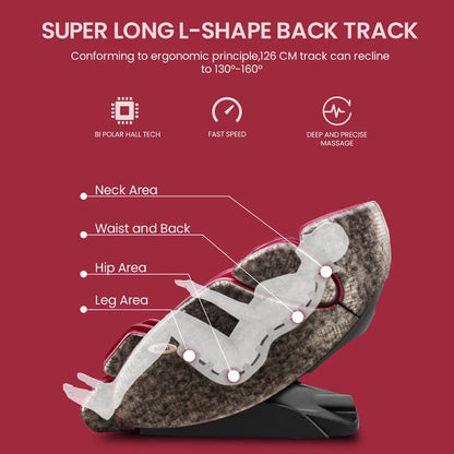 Rotai Yoga Massage Chair RT7709 - Advanced Full-Body Relaxation with Bluetooth & Zero Gravity