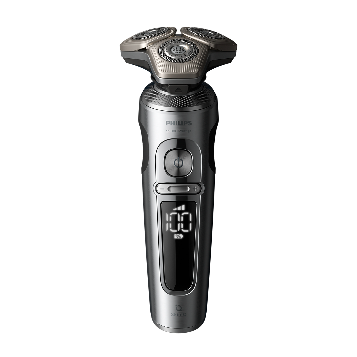 Philips S9000 Prestige Electric Shaver SP9871/22 | Wet & Dry Razor with Smart SkinIQ Technology | Ultra-Close & Comfortable Shave | Wireless Charging & 60min Cordless Use