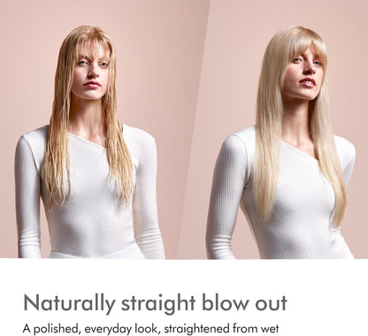 Dyson Airstrait™ HT01 Hair Straightener – Wet to Dry Styling Without Heat Damage | Strawberry Bronze & Blush Pink | For All Hair Types | LCD Display & Auto-Pause Feature