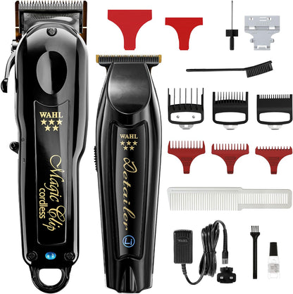 Wahl 5 Star Cordless Barber Combo™ - Titanium & DLC Coated Blades, Magic Clip & Detailer Li, 1 Count