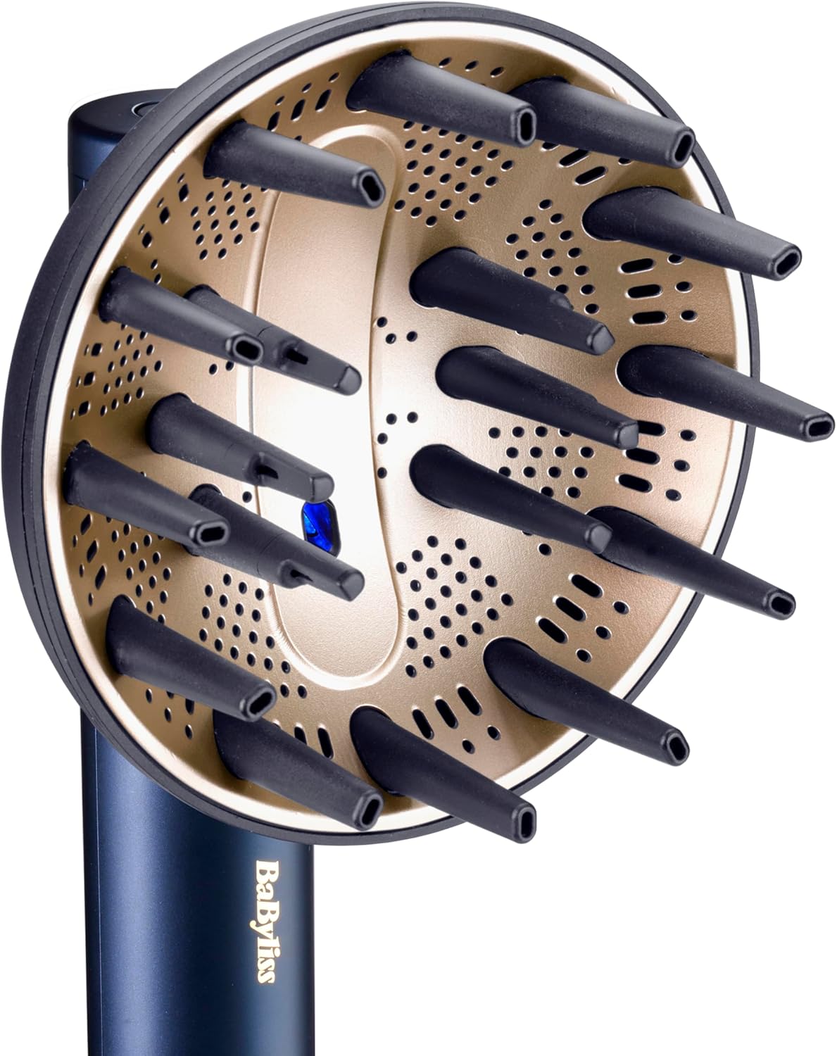 BaByliss Air Wand Diffuser | Curl and Volume Enhancing Attachment for Air Wand Styler | Ideal for Defining Curls | Waves | and Adding Volume for Smooth | Frizz-Free Styles – (AS6550-DIF)