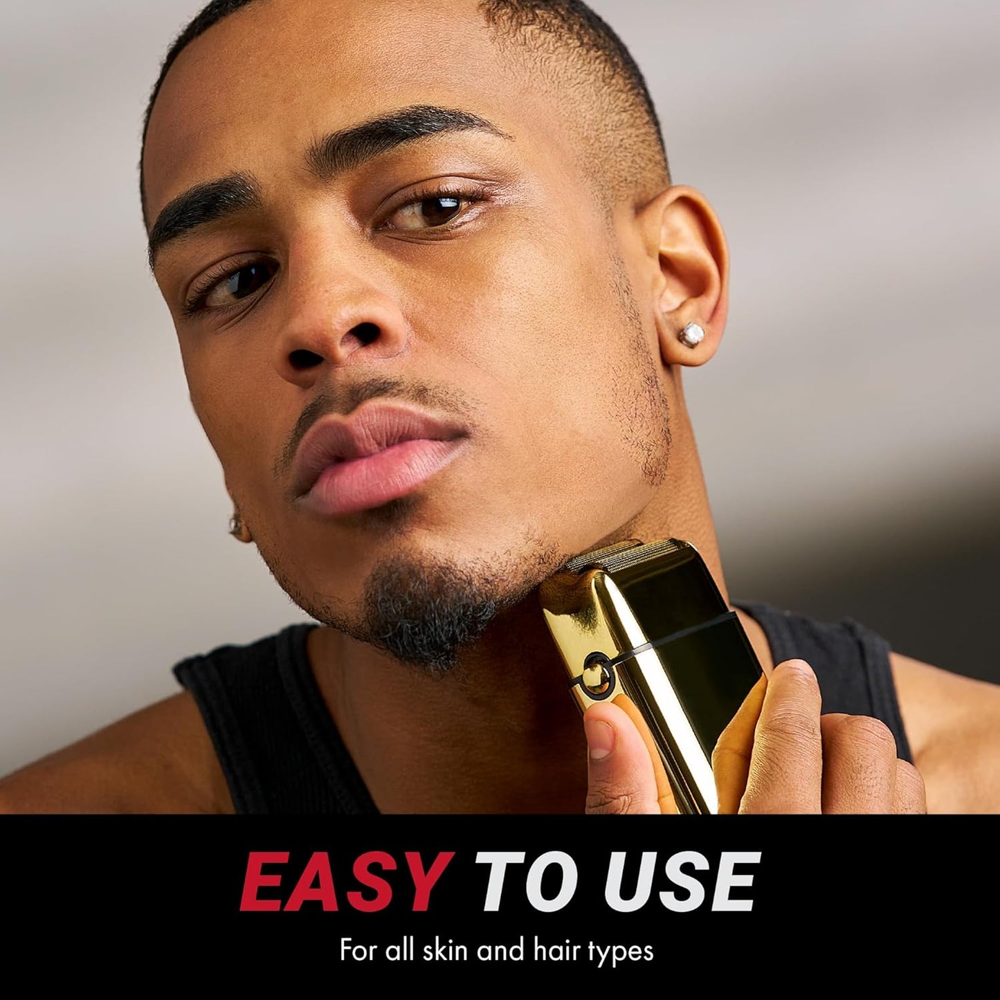 BaBylissPRO Baberology Double Foil Shaver FXFS2G GOLDFX Professional Electric Shaver