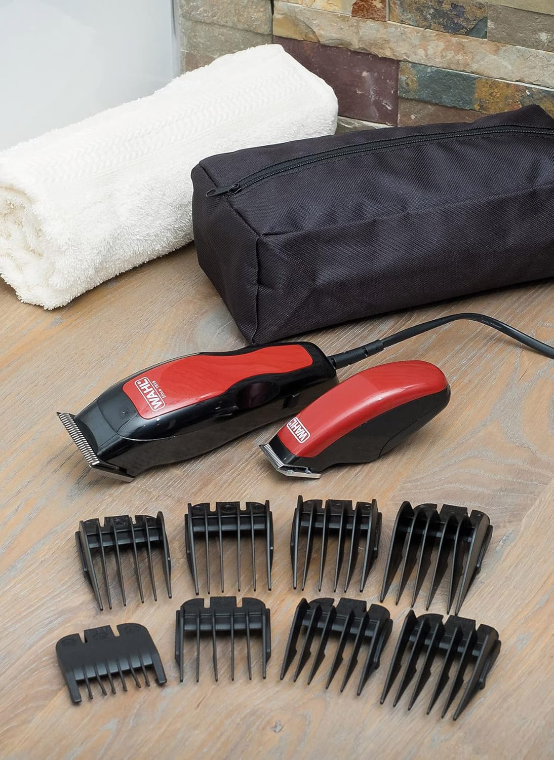 Wahl Men's Home Pro 100 Hair Clipper + Beard Trimmer Combo