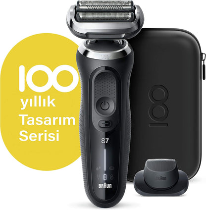 Braun Series 7 Shaver MBS7-70 Wet & Dry shaver, Design Edition, black