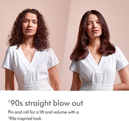 Dyson Airstrait™ HT01 Hair Straightener – Wet to Dry Styling Without Heat Damage | Strawberry Bronze & Blush Pink | For All Hair Types | LCD Display & Auto-Pause Feature