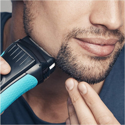 Braun 31S 5000/6000 Series Contour Flex XP Integral Shaver Foil & Cutter Head Replacement Combi Pack Silver Color