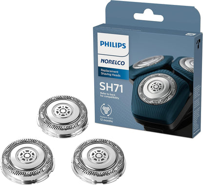 Philips Norelco Shaving Heads for Shaver Series 7000 and Angular-Shaped Series 5000, SH71/52