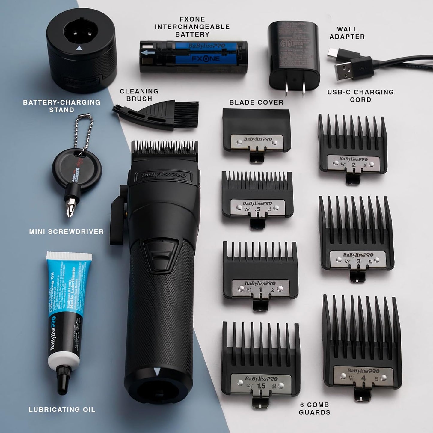 BaBylissPRO FXONE BLACKFX All Metal Clipper