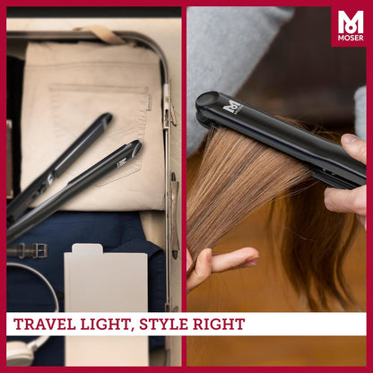 Moser Gltteisen CeraStyle PRO Ceramic Straightener Schwarz Fr schnelle und perfekte Ergebnisse