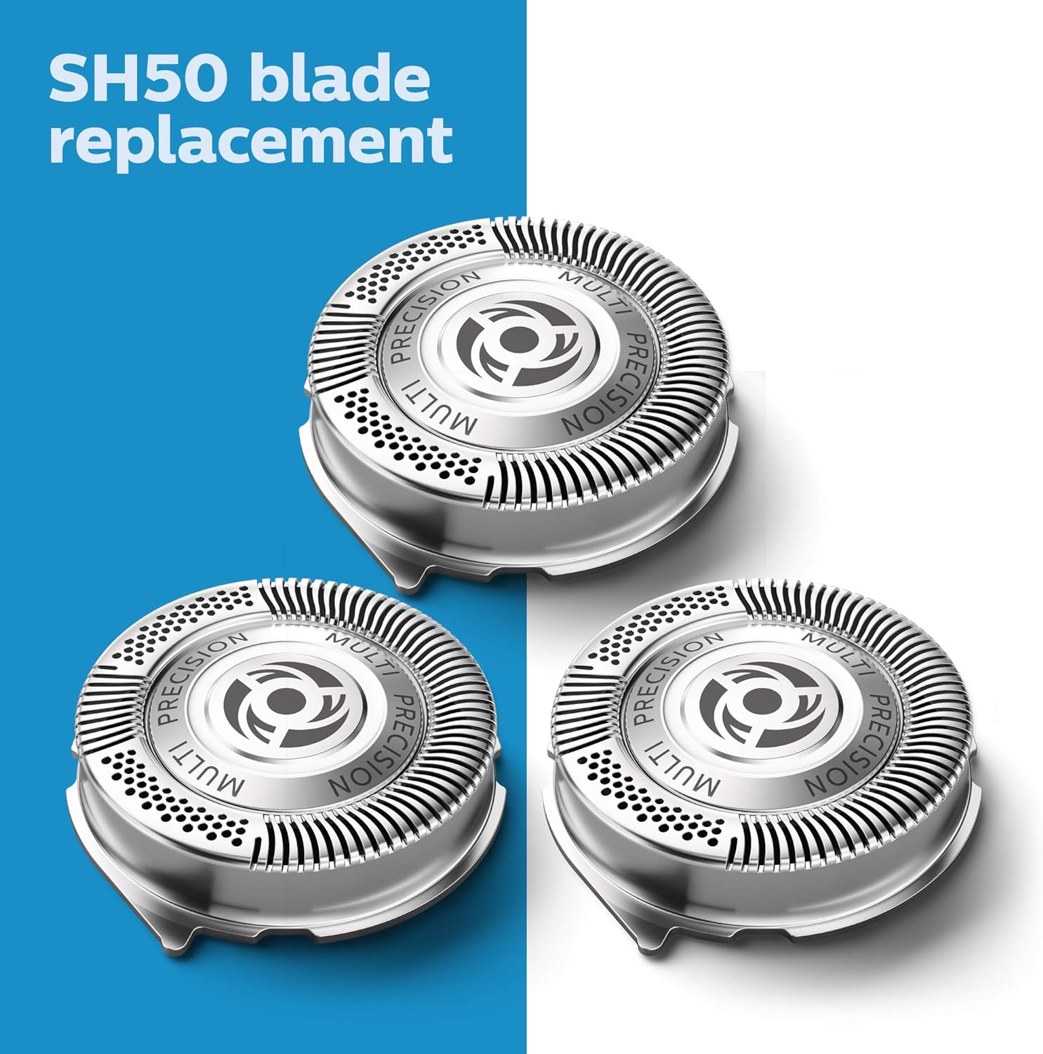 Philips Norelco Replacement Heads For Series 5000 Shavers, Sh50/52