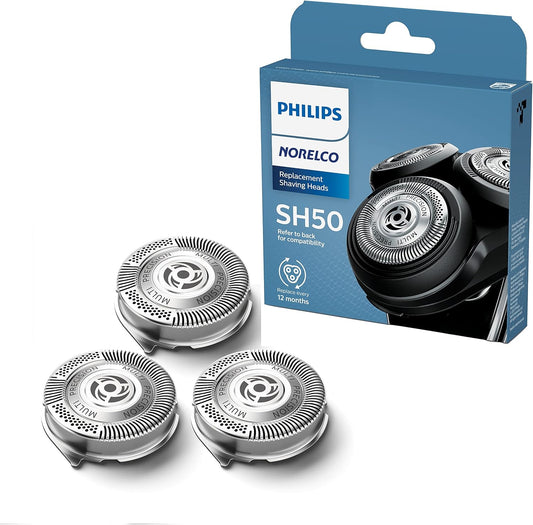 Philips Norelco Replacement Heads For Series 5000 Shavers, Sh50/52