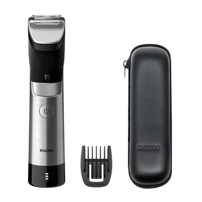 Philips Beard Trimmer BT9810/13 – Ultimate Precision with Built-In Metal Comb