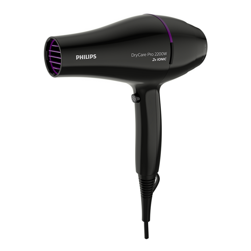 Philips H-Dryer BHD274 Professional Hair Dryer – 2200W, Ionic Care, ThermoProtect, Cool Shot & Diffuser for Frizz-Free Shine