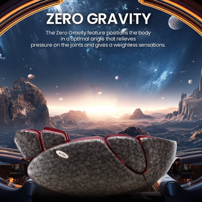 Rotai Yoga Massage Chair RT7709 - Advanced Full-Body Relaxation with Bluetooth & Zero Gravity