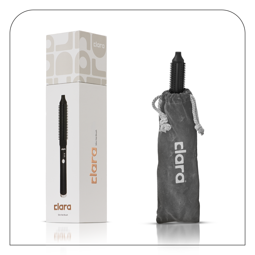 Clara Smart 3-in-1 Hair Straightener Brush - Sleek, Frizz-Free Styling for All Hair Types